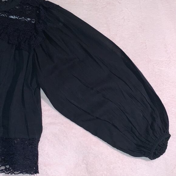 Akemi + Kin / Anthropologie cotton button down blouse - Picture 6 of 10